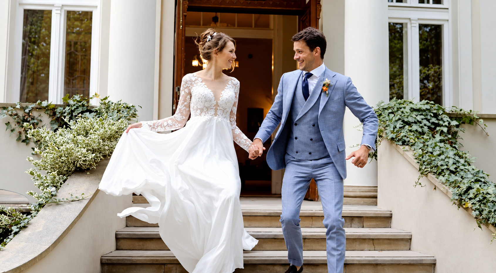 Agathe & Matthieu – ślub w Pałac Zdunowo